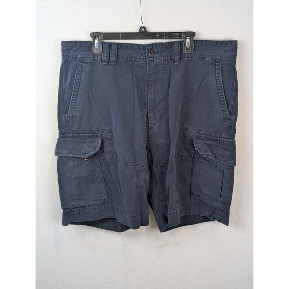 Polo Ralph Lauren Classic Cargo Shorts Navy Blue Men's Size 38 - Picture 1 of 10